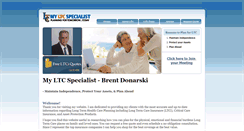 Desktop Screenshot of myltcspecialist.com